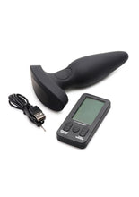 Load image into Gallery viewer, Thunder Plugs 25x Pulsing and Vibrating Rechargeable Silicone Plug with LCD Remote
