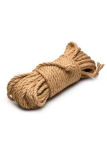 Load image into Gallery viewer, Tied Up Jute Bondage Rope - Tan - 50ft
