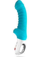 Load image into Gallery viewer, Tiger G5 Petrol Silicone Vibrator - Blue/Green
