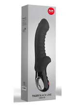 Load image into Gallery viewer, Tiger Silicone Vibrator - Black
