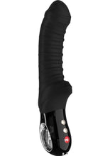 Load image into Gallery viewer, Tiger Silicone Vibrator - Black
