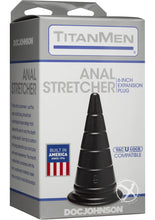 Load image into Gallery viewer, Titanmen Anal Stretcher Expansion Anal Plug - Black
