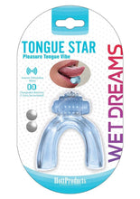 Load image into Gallery viewer, Tongue Star Pleasure Tongue Vibrator - Blue
