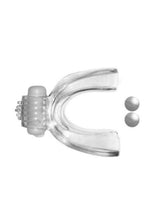 Load image into Gallery viewer, Tongue Star Pleasure Tongue Vibrator - Clear

