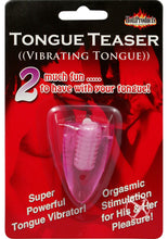 Load image into Gallery viewer, Tongue Teaser Silicone Oral Vibrator - Magenta/Pink
