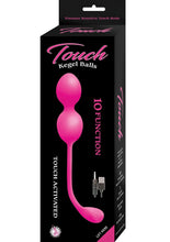 Load image into Gallery viewer, Touch Kegel Balls Silicone Rechargeable Vibrating Balls - Pink
