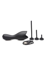 Load image into Gallery viewer, Trinity Men 10x Vibrating Rechargeable Silicone Penis Head Teaser with Urethral Sounds
