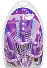 Load image into Gallery viewer, Trinity Vibes Anal Trainer Anal Play Kit - Purple - 3 Piece
