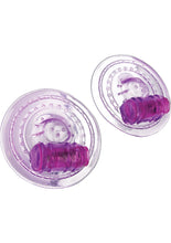 Load image into Gallery viewer, Trinity Vibes Razzle - Vibrating Nipple Pads - Purple
