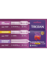 Load image into Gallery viewer, Trojan Pleasure Pack Condoms (3ct
