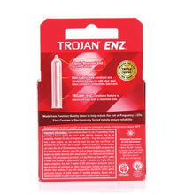 Load image into Gallery viewer, Trojan Enz Non-Lubricated Condoms - 3 Pack
