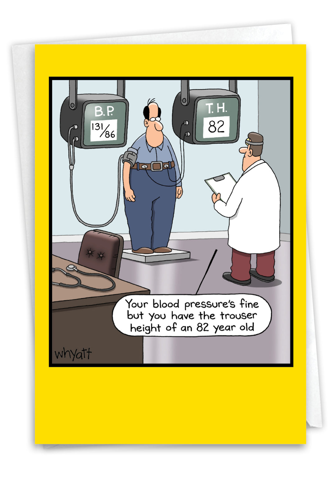 Card - Trouser Height