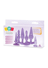 Load image into Gallery viewer, Try-Curious Anal Plug Kit - Purple
