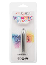 Load image into Gallery viewer, Turbo Buzz Classic Rechargeable Bullet - Silver
