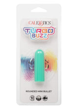 Load image into Gallery viewer, Turbo Buzz Rechargeable Rounded Mini Bullet - Green

