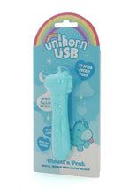 Load image into Gallery viewer, Unihorn Mount'n Peak Rechargeable Silicone USB Bullet - Blue

