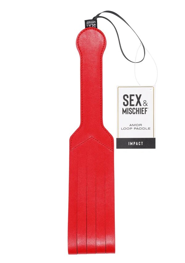 S&M Amor Loop Paddle (Red)