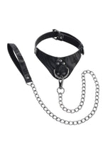 Load image into Gallery viewer, Velvet Noir Collar and Leash - Black

