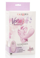 Load image into Gallery viewer, Venus Butterfly Venus G Silicone Rechargeable Strap-On with Remote Control - Pink
