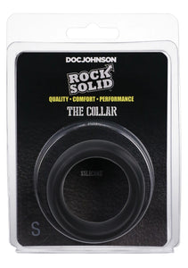 ROCK SOLID The Silicone Collar - Small (Black)