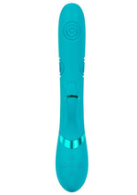 Load image into Gallery viewer, Vive Fiore Silicone Rechargeable Triple Motor G-Spot Air Wave Vibrating and Tapping Flared Clit Stimulator

