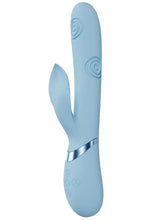 Load image into Gallery viewer, Vive Fronda Silicone Rechargeable Triple Motor G-Spot Vibrating and Tapping Leaf Clit Stimulator
