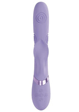 Load image into Gallery viewer, Vive Fronda Silicone Rechargeable Triple Motor G-Spot Vibrating and Tapping Leaf Clit Stimulator
