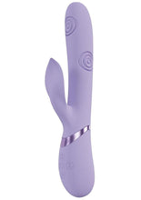 Load image into Gallery viewer, Vive Fronda Silicone Rechargeable Triple Motor G-Spot Vibrating and Tapping Leaf Clit Stimulator
