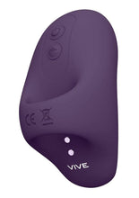 Load image into Gallery viewer, Vive Hana Rechargeable Silicone Pulse Wave Finger Vibrator
