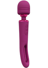 Load image into Gallery viewer, Vive Kiku Rechargeable Double Ended Wand with G-Spot Stimulator
