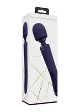 Load image into Gallery viewer, Vive Kiku Rechargeable Double Ended Wand with G-Spot Stimulator - Purple
