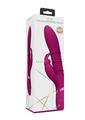 Load image into Gallery viewer, Vive Kura Rechargeable Silicone Triple Motor Up and Down Vibrating Triple Ring Rabbit - Pink
