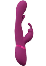 Load image into Gallery viewer, Vive Mika Rechargeable Triple Motor Vibrating Rabbit with G-Spot Stimulator - Pink
