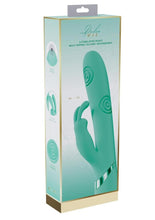 Load image into Gallery viewer, Vive Mimi 10 Function Silicone Rechargeable Triple Motor G-Spot Vibrating and Tapping Rabbit - Green
