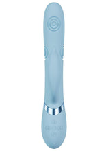 Load image into Gallery viewer, Vive Pallina Rechargeable Silicone Triple Motor G-Spot Vibrating and Tapping Beads Clit Stimulator
