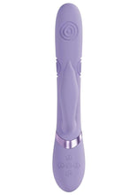 Load image into Gallery viewer, Vive Pallina Rechargeable Silicone Triple Motor G-Spot Vibrating and Tapping Beads Clit Stimulator
