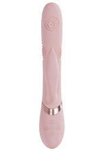Load image into Gallery viewer, Vive Pallina Rechargeable Silicone Triple Motor G-Spot Vibrating and Tapping Beads Clit Stimulator

