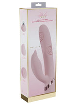 Load image into Gallery viewer, Vive Pallina Rechargeable Silicone Triple Motor G-Spot Vibrating and Tapping Beads Clit Stimulator - Pink
