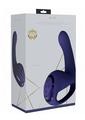 Load image into Gallery viewer, Vive Riko Rechargeable Silicone Triple Motor Thumper with Finger Motion Vibrator - Purple

