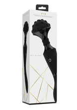 Load image into Gallery viewer, Vive Shiatsu Rechargeable Silicone Bendable Massager Wand - Black
