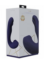 Load image into Gallery viewer, Vive Yuna Rechargeable Silicone Triple Motor Air Wave Vibrator with G-Spot Flapping Stimulation Vibrator - Purple
