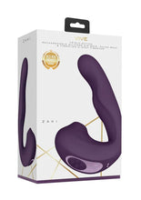 Load image into Gallery viewer, Vive Zaki Air Wave Pulse Wave and G-Spot Rechargeable Silicone Vibrator - Purple
