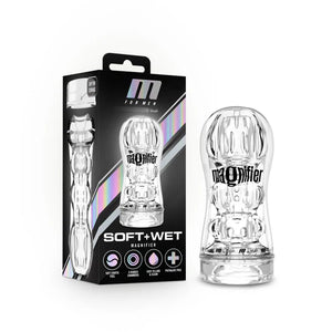 M For Men Soft and Wet Magnifier Stroker