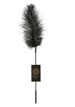 Load image into Gallery viewer, Ostrich Feather Tickler (Black)
