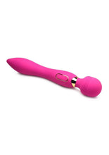 Load image into Gallery viewer, Wand Essential Ultra G-Stroke Come Hither Rechargeable Silicone Vibrating Wand - Pink
