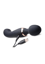 Load image into Gallery viewer, Wand Essentials Double Silicone Vibrating Wand Massager
