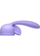 Load image into Gallery viewer, Wand Essentials Fluttering Kiss Dual Stimulation Silicone Attachment - Purple
