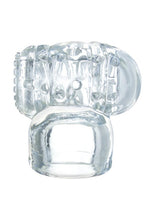 Load image into Gallery viewer, Wand Essentials Vibra Cup U-Tip Stimulator Attachment - Clear
