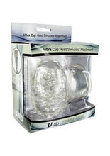 Load image into Gallery viewer, Wand Essentials Vibra Cup U-Tip Stimulator Attachment - Clear
