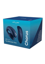 Load image into Gallery viewer, We-Vibe Chorus Rechargeable Couples Vibrator with Squeeze Control - Blue/Cosmic Blue
